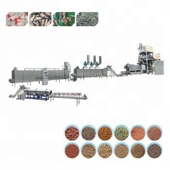 Floating Fish Feed Mill Pellet Extruder Machine met Siemens hoofdmotor uit Zhuoheng
