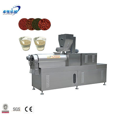 Yuzen Balik Yemi Pelet Makinesi Floating Fish Feed Pellet Machine met ABB-omvormer