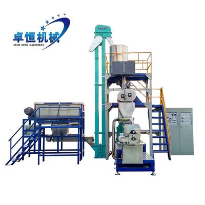 Yuzen Balik Yemi Pelet Makinesi Floating Fish Feed Pellet Machine met ABB-omvormer
