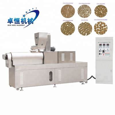 Floating Fish Feed Pellet Machine voor twee-schroef extrusieverwerking Type en output