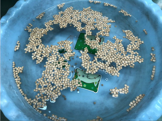 Zilveren zwevende en zinken visvoer pellet extruder machines met hoge technologie