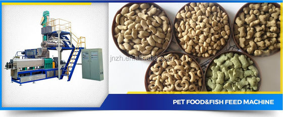 Volledig automatische twee-schroef extrusie Kibble hondenvoedselverwerkingsfabriek voor honden