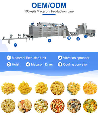 Home 200W Pasta Productie Industrieel Macaroni Maïs Pasta Maker