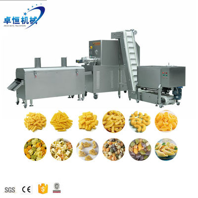 Eenvoudige werking Industriële pasta-machine Macaroni Productielijn