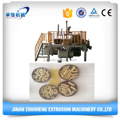 3000kgs capaciteit pasta macaroni machine met pasta dies en consumptie