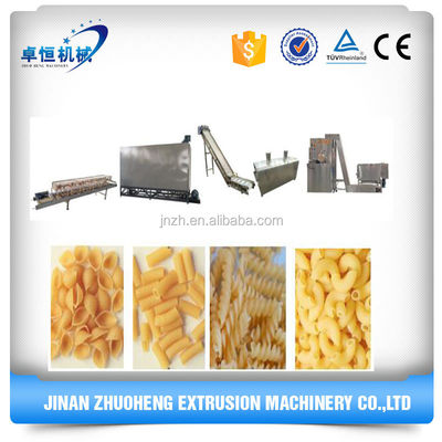 3000kgs capaciteit pasta macaroni machine met pasta dies en consumptie