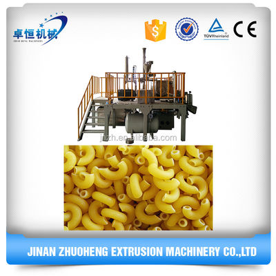 Vucumm koeling extrusie Italiaanse macaroni pasta maken machine voor klant vereisten