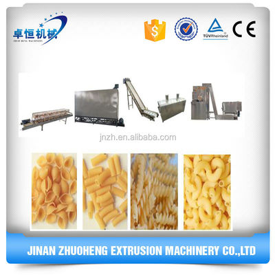 Vucumm koeling extrusie Italiaanse macaroni pasta maken machine voor klant vereisten